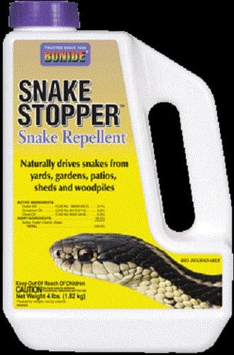 Bonide # 875 4 lb Snake Stopper Repellent Granules - Quantity 88
