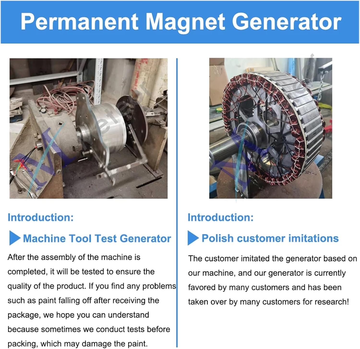 10KW 20KW 30KW Low Speed Permanent Magnet Generator 48V 3 Phase AC tors Use for Motor Drive Water Wind Turbine Low Starting Speed for Home(120V,8KW)