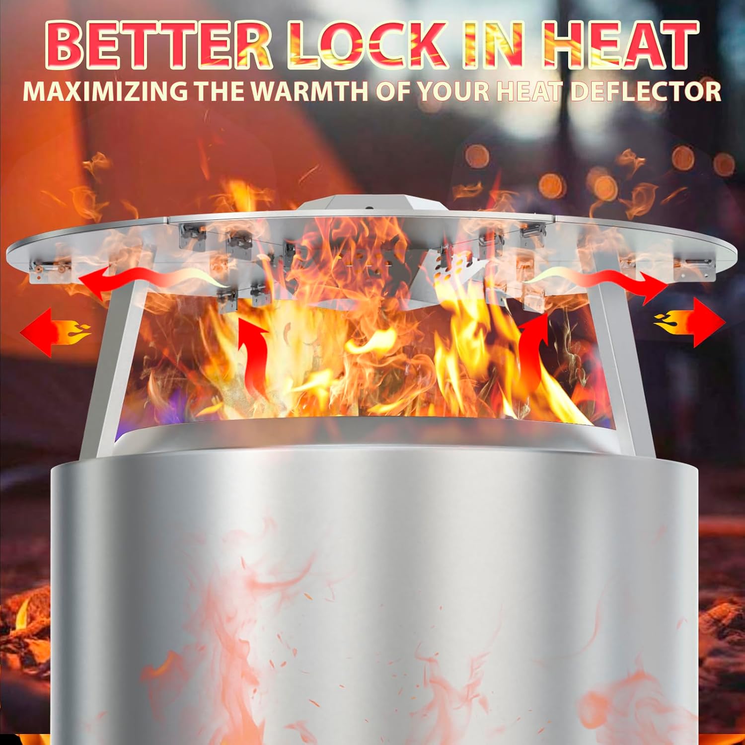 Heat Deflector for Solo Stove Yukon 27