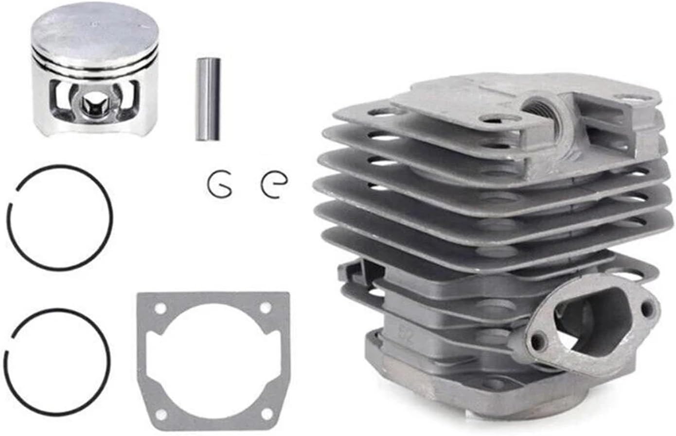 Replacement 40mm Cylinder Piston Kit Fit Fit for 40 5 44 5 430 520 Mower Brush Cutter 4 Stroke Gasoline Engine Power Grass Cutter Part Lawn Equipment Parts