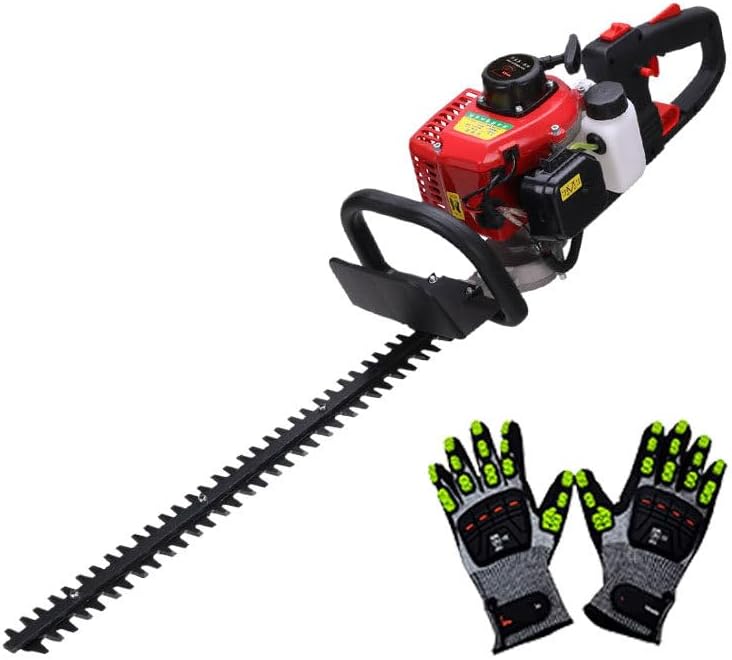 Petrol Hedge Trimmer, Large Capacity Motor Hedge Shears, Brush Cutter with Air Filter, Rotating Handle for Efficient Gardening