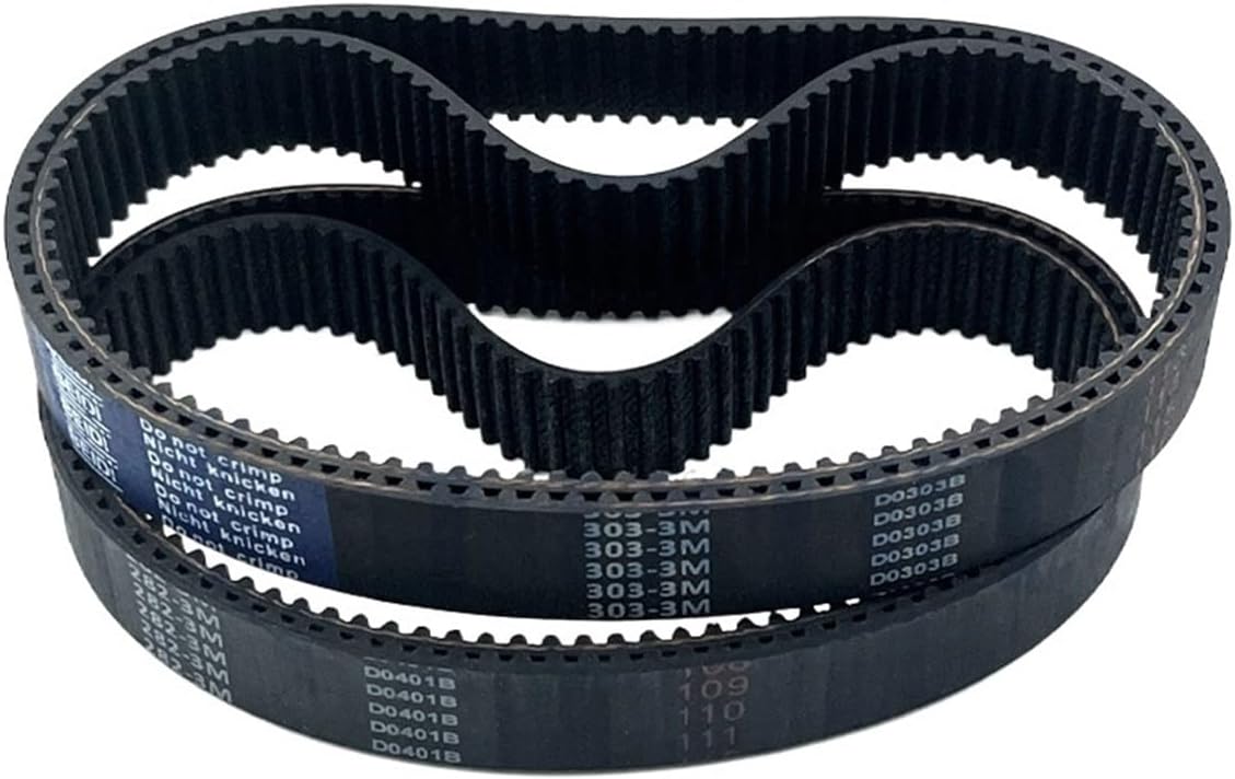 3M Timing Belt Length 195 198 201 204 207 210 213 216 219 222 225 228mm Width 6/9/10/15/20mm Sweeper Washing Machine Belt(195mm-3M-(65 Teeth),1pcs,20mm)