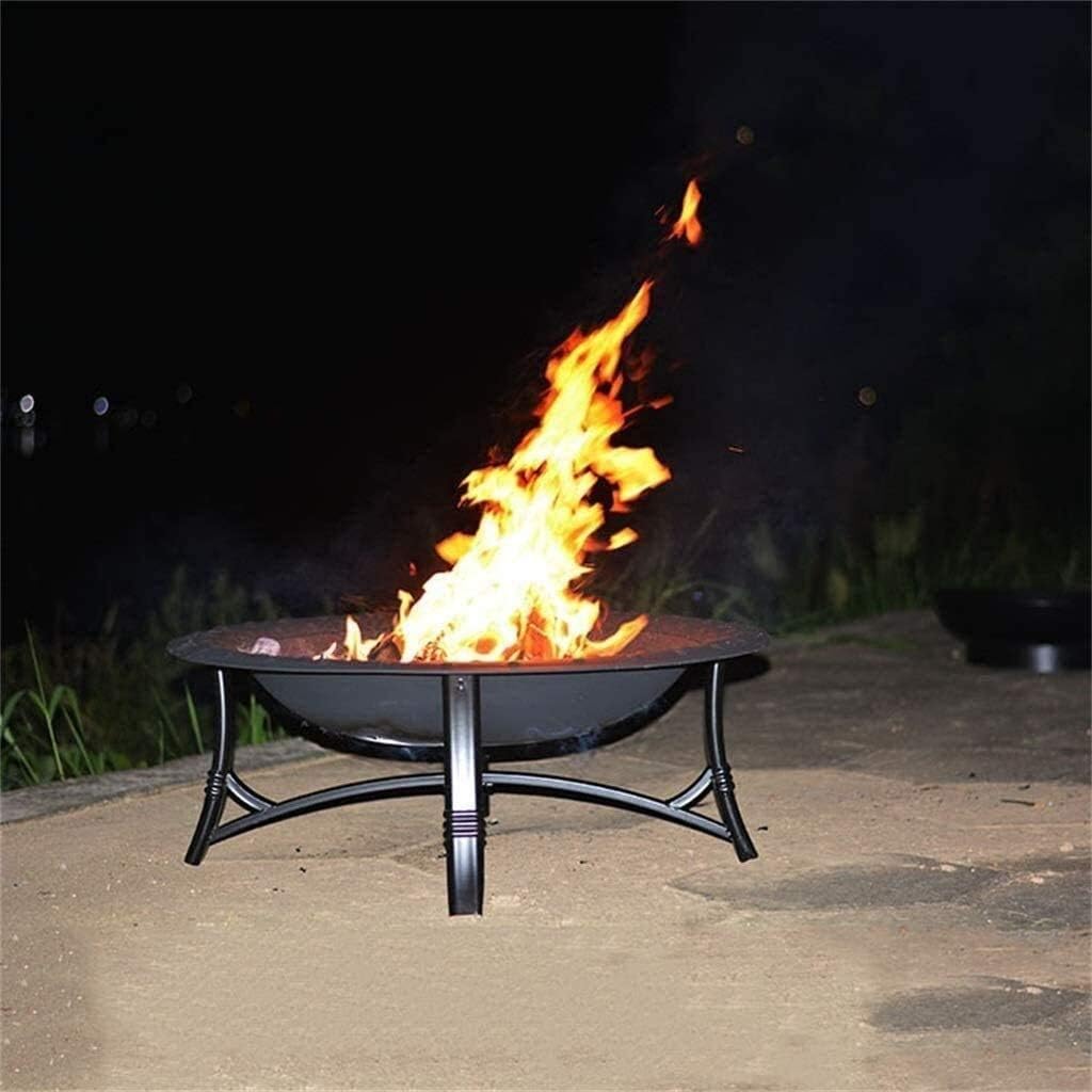 Fire Pits Outdoor Wood Burning Bonfire Wood Burning Patio Coal Grill Firepit