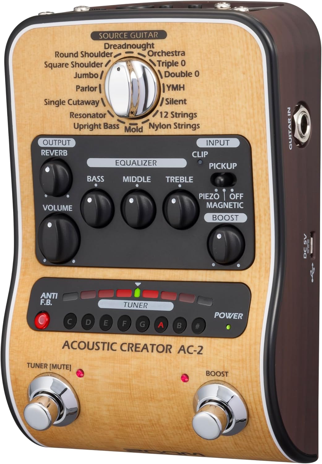 Zoom AC-2 Acoustic Creator Pedal