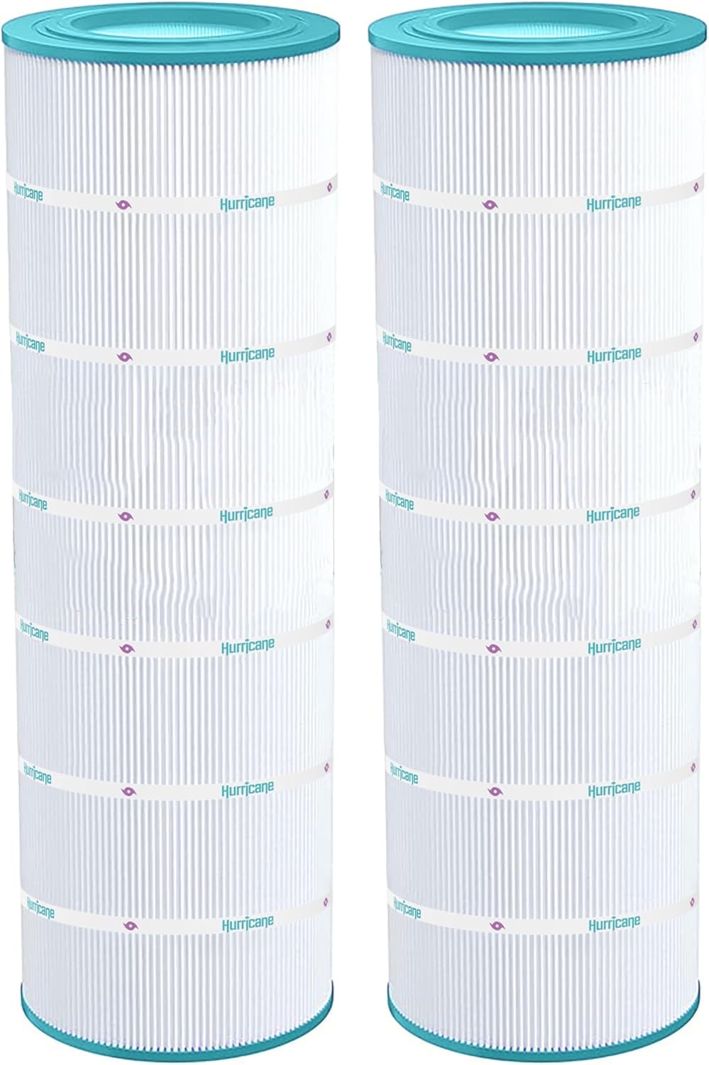 Hurricane Filters 2 Pack HF9419-01 Advanced Pool Filter Cartridge - Replacement for PAP200, Unicel C-9419, Filbur FC-0688, Pentair Clean & Clear 200, Predator 200