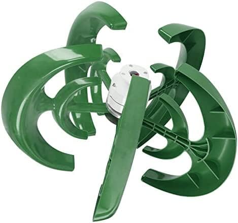 Energy Vertical Wind Turbine, 8000W Low Wind Speed Start Rotation Alternative Accessories Portable Wind Generator for Campingturbine