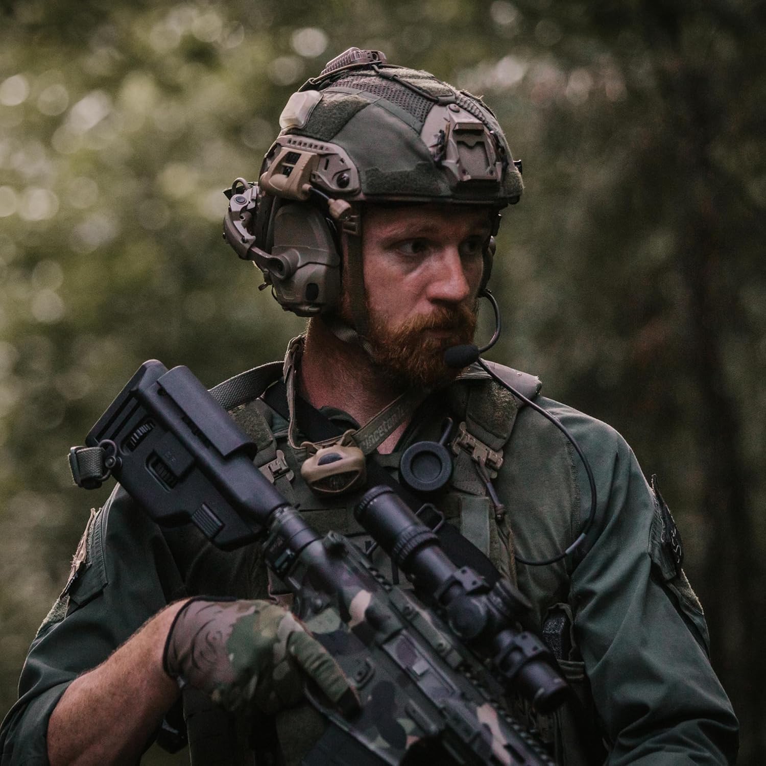 Princeton Tec Charge PRO Tactical RBI Maxbright LED Low-Profile Task Light with Flexible Neck, 55 Lumens, Water-Resistant, Essential Accessory for Fire Rescue, Military, Outdoors and Safety, Tan