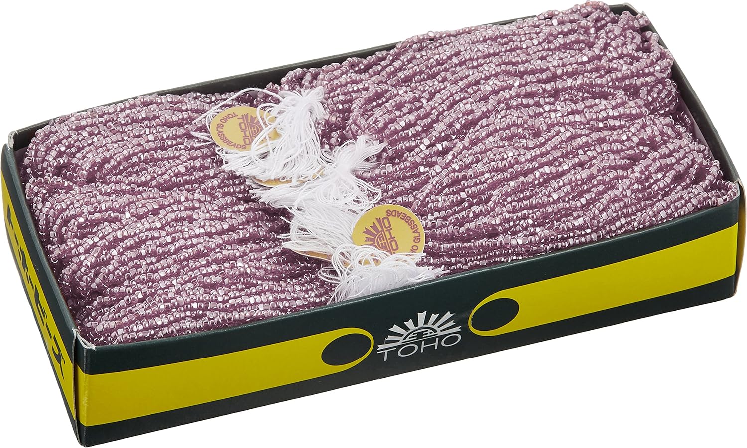 TOHO CRS-151 Extra Small Three Cut Beads, 10 Bundles, Thread Threading Beads, Outer Diameter Approx. 0.06 inches (1.6 mm), 328.1 ft (100 m)