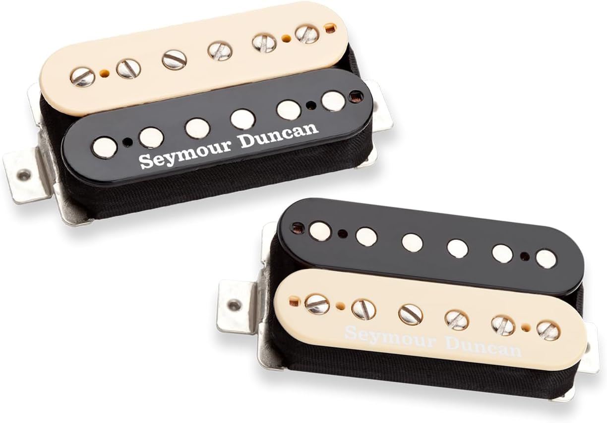 Seymour Duncan Pearly Gates Humbucker Pickup Set for Electric Guitar - Zebra