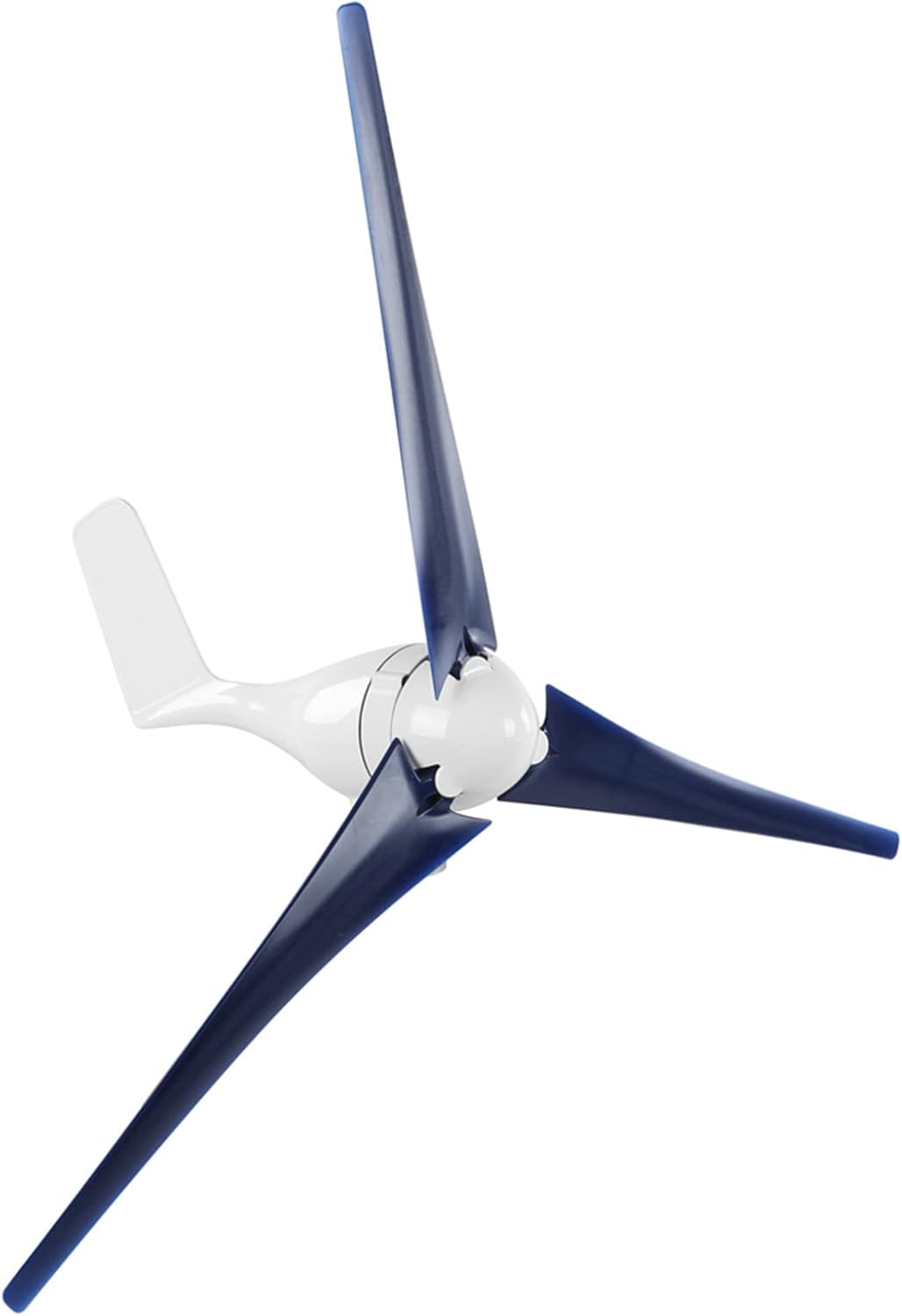 Wind Turbine Generator Kit, 800W Small Wind Generator Turbines Kit 3 Blades Power Parts Wind Power Generator for Marine, RV, Home, Windmill Generator(24V-BLUE)