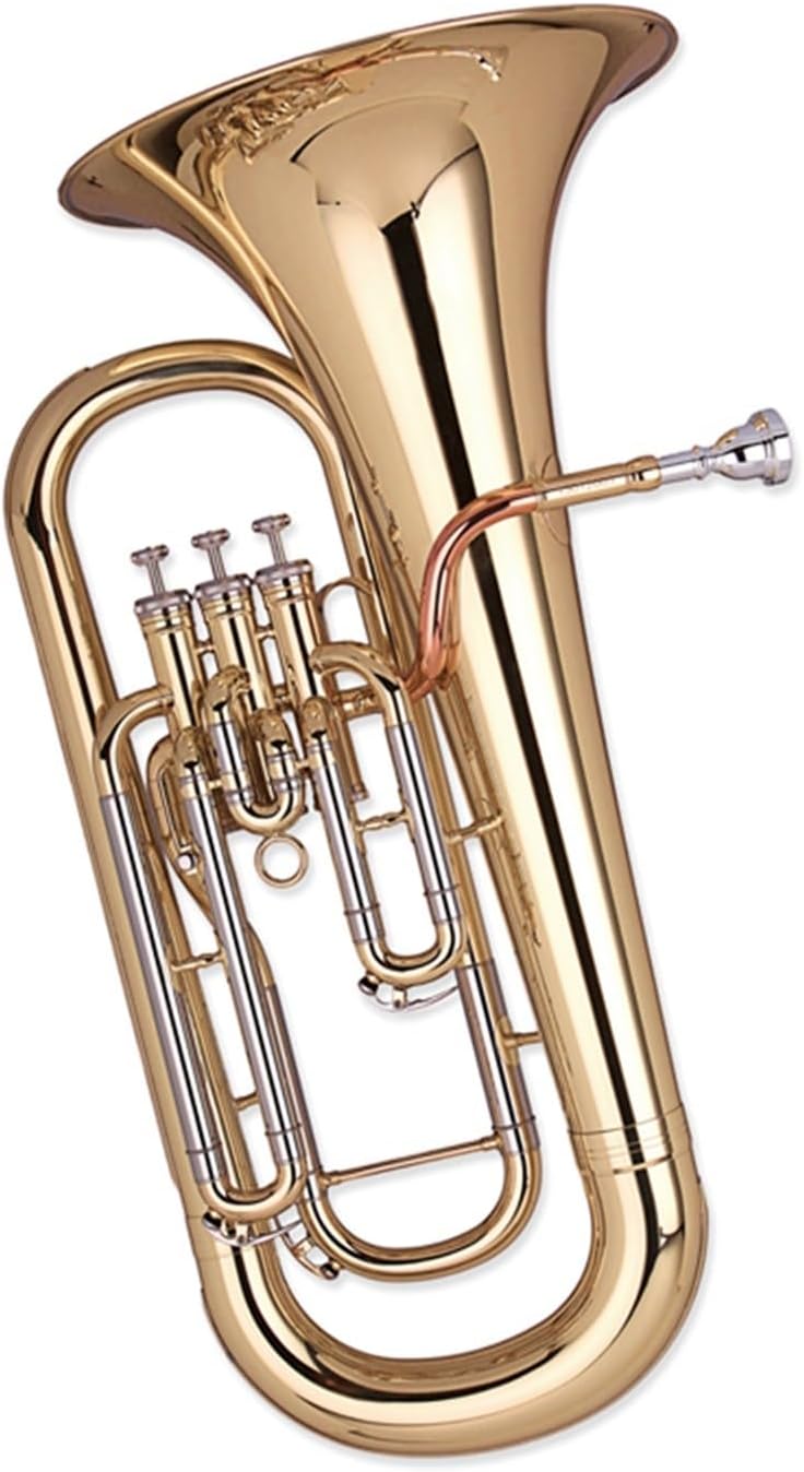 Euphonium Brass Instrument In B Flat Major For Beginners And Adults To Practice Playing Euphonium All-brass Instrument