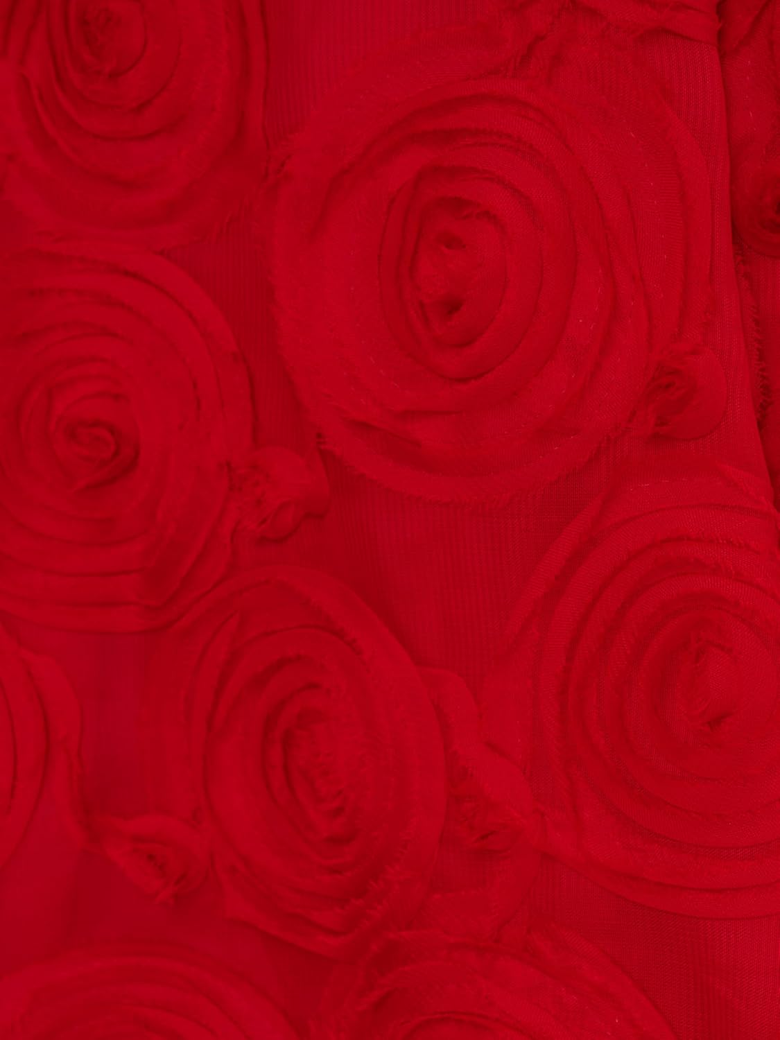 Adrianna Papell Womens Soutache Rosette Midi Dress