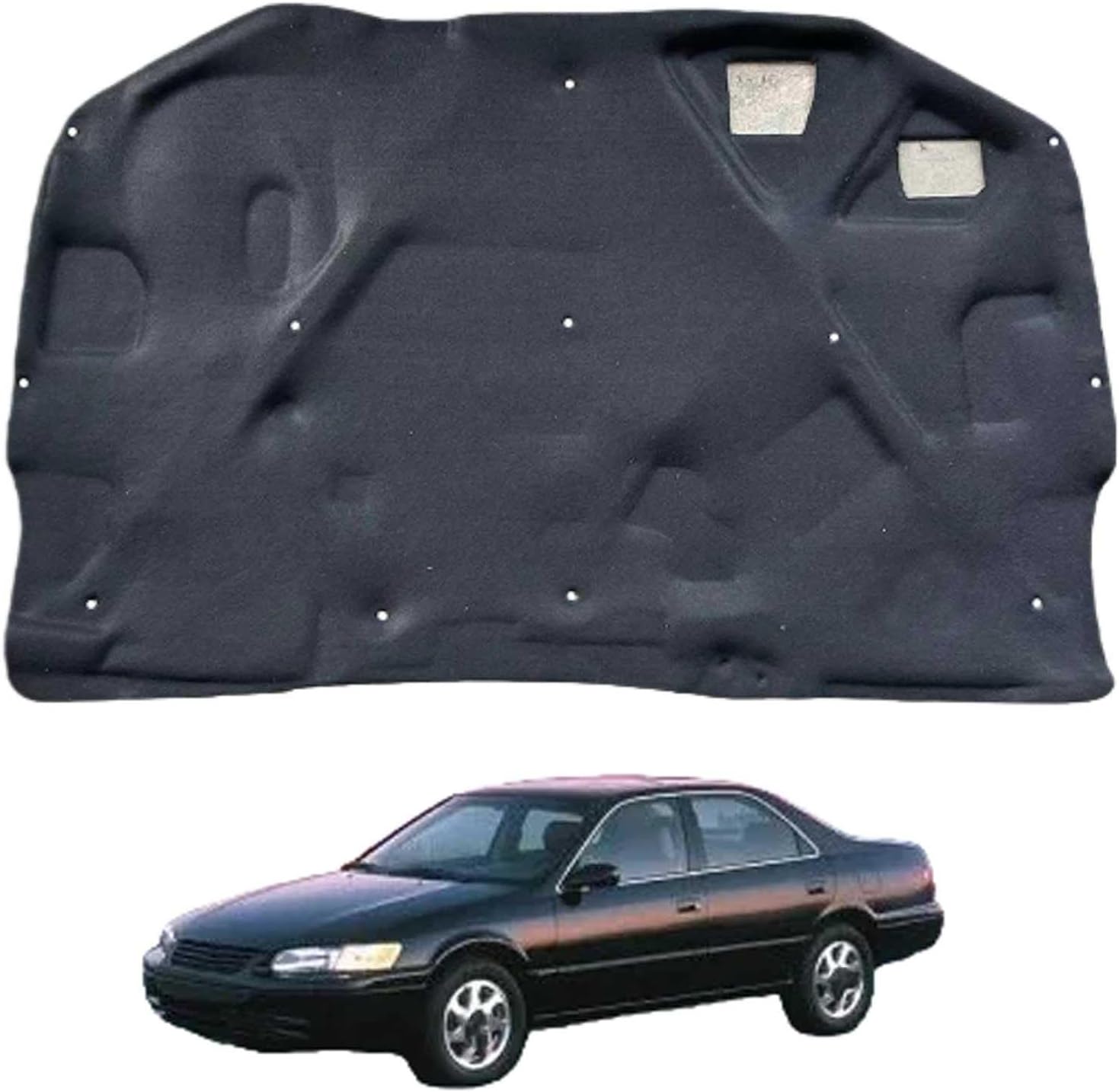 Car Front Hood Engine Sound Pad for Toyota Camry 1997, Heat Insulation Cotton Mat Cover Soundproof Car Accessories