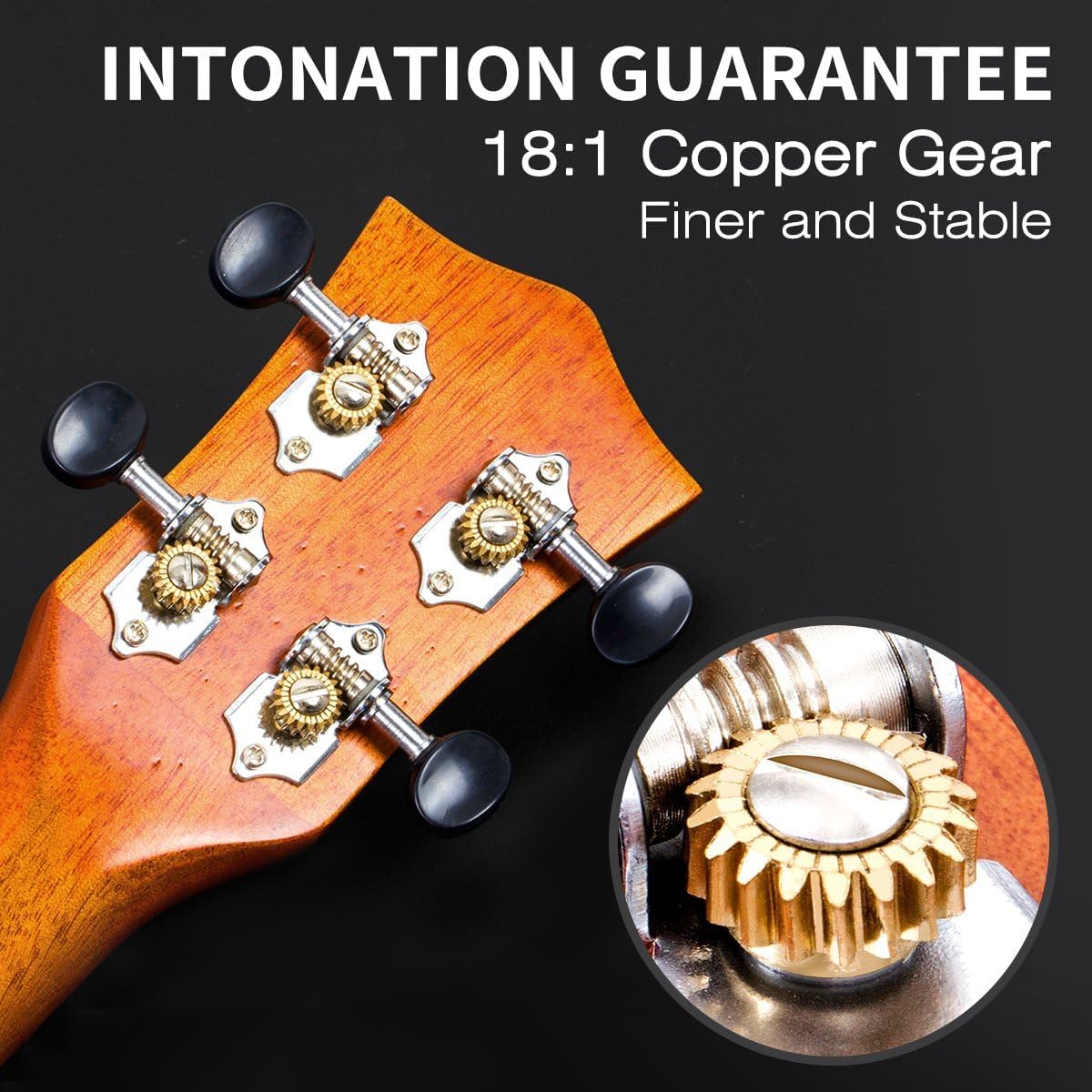 AKLOT Multi-Zone Electric Drum Set with Ukulele