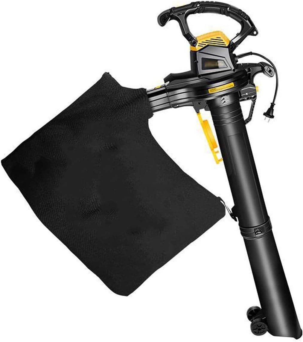 3800W 3-in-1 Leaf Blower Vacuum Mulcher with 40L Collection Bag, 6-Speed Variable, Powerful Garden Blower for Leaves, Lawn & Snow