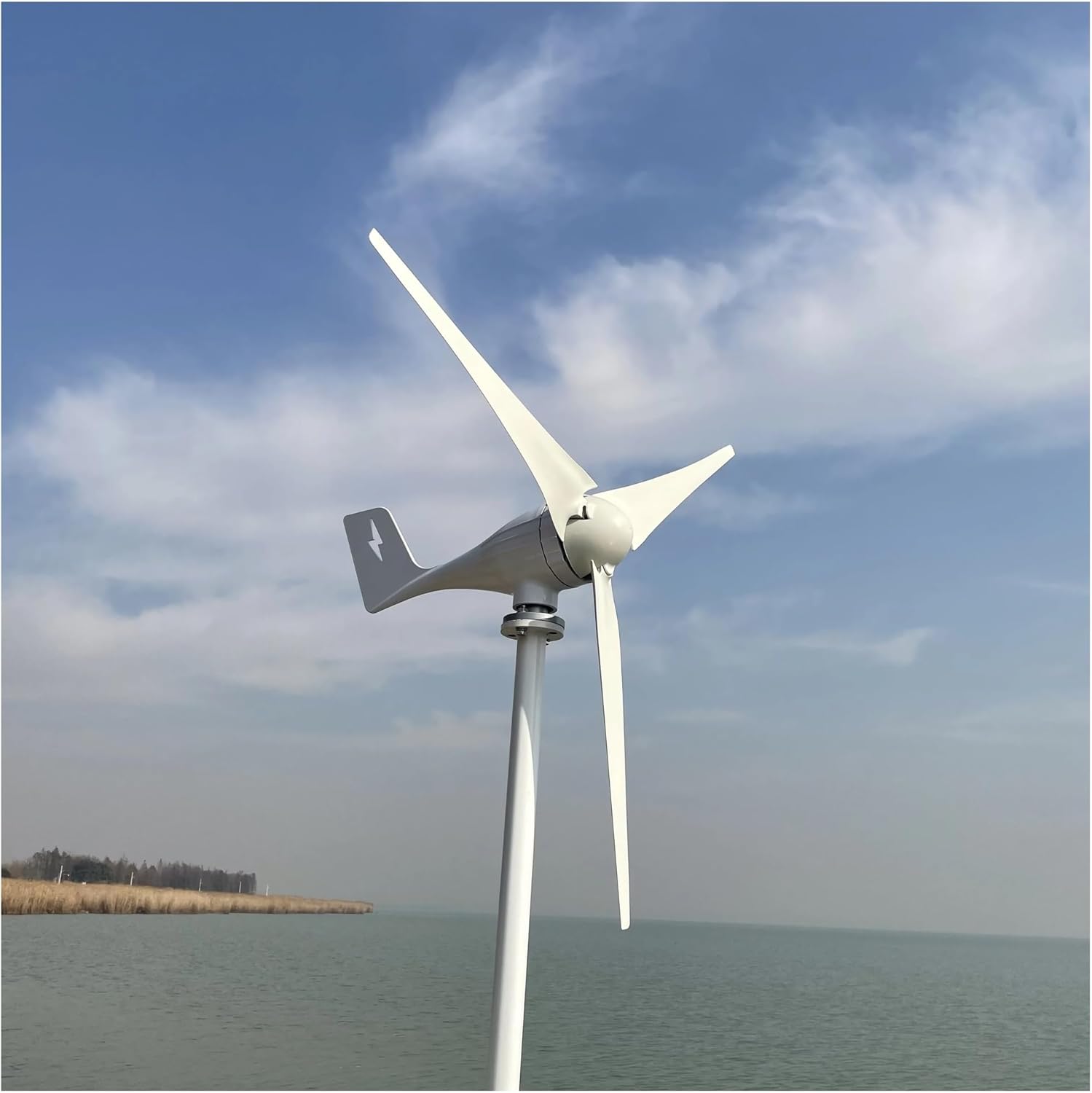 Wind Turbine Generator Kit, Wind Mill Turbine Generator Energy Power 800W 12V 24V 48V Complete Kit Residential for Home Use for Hybrid Solar Wind System(12V)