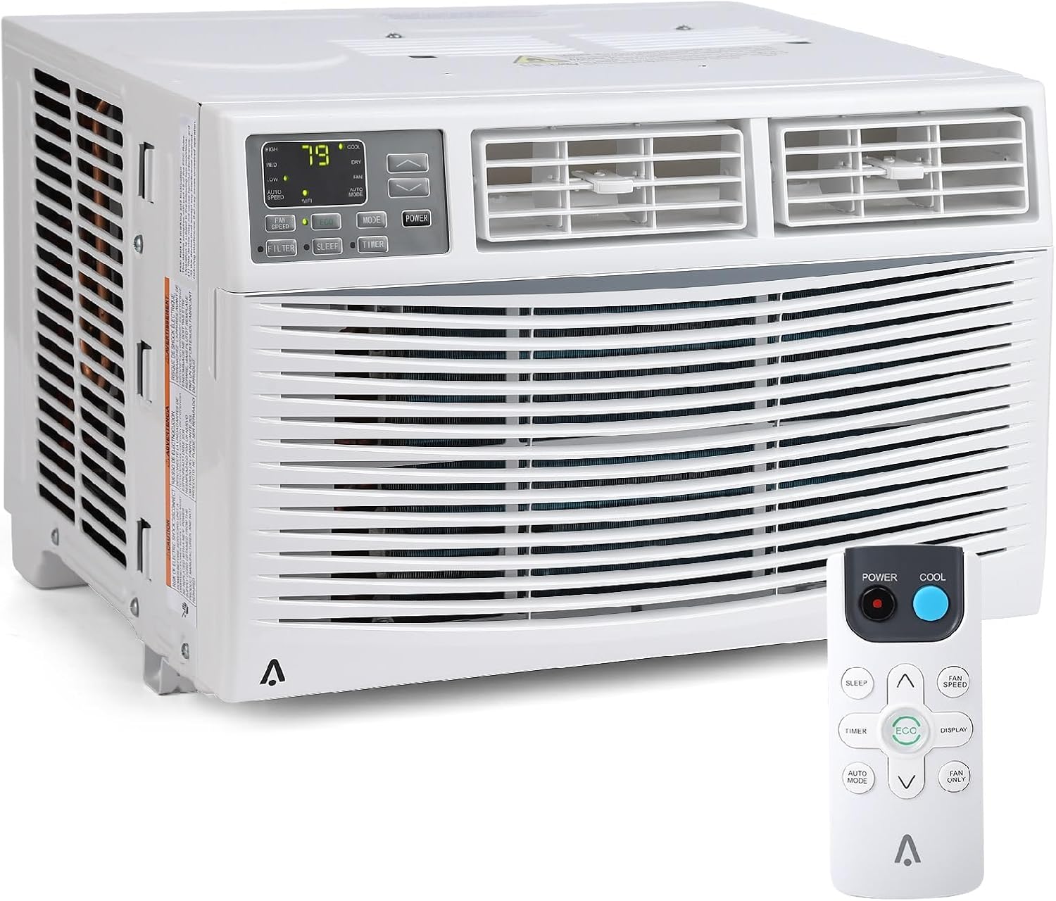 OMTech 8000 BTU WYL Window Air Conditioners, White