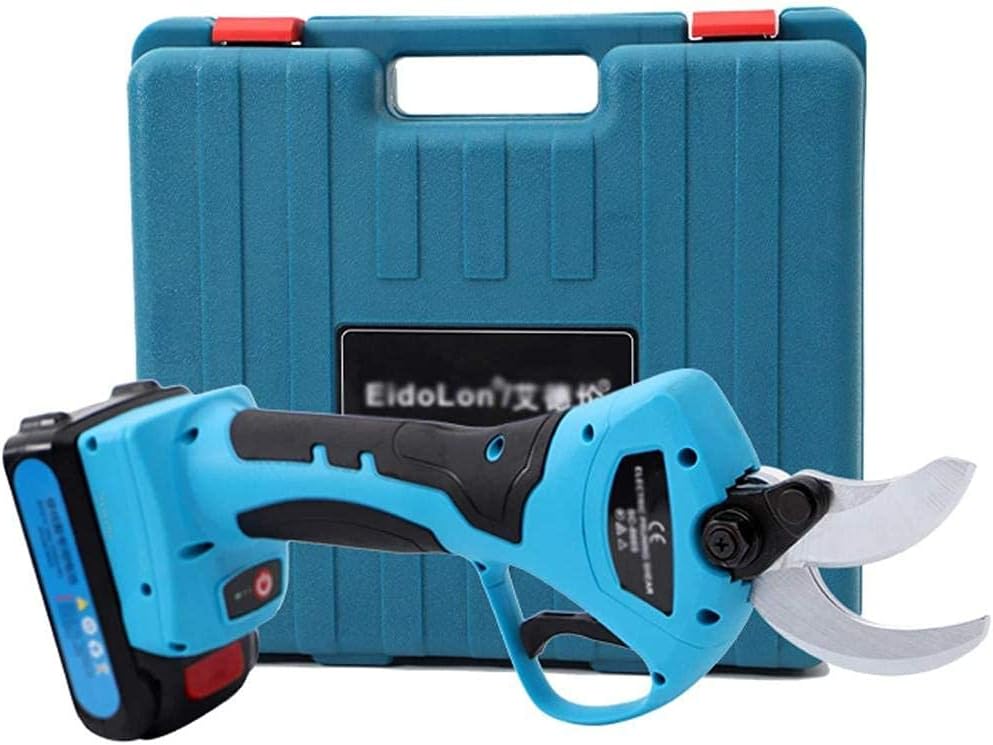 Electric Pruning Shears, Electric Secateurs 40mm for Garden Tree Stems Cordless Garden Pruning Fruit ()