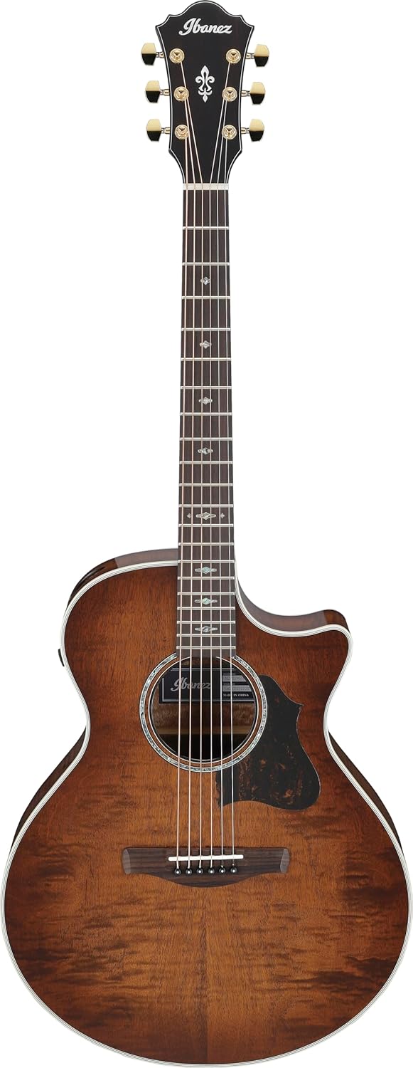 Ibanez AE340FMH Acoustic-electric Guitar - Natural High Gloss