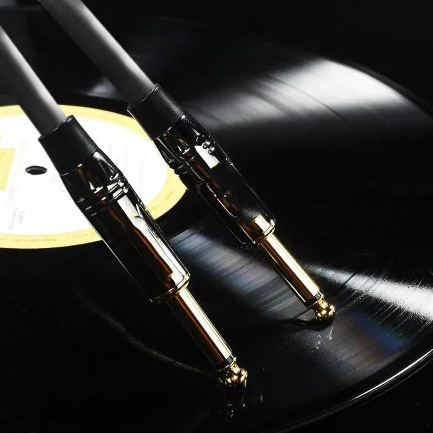 Pro Audio Cable Cable 6.35mm to 6.35mm Male-Male Balanced Cable Suitable for Electric Guitar Amp Mixer Speaker 1/4 Inch Cords(TRS,10m)