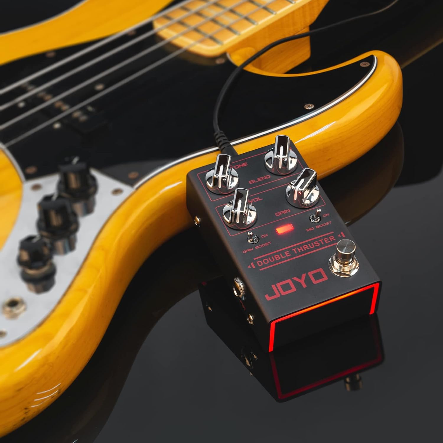 JOYO R-26 Bass Guitar Pedals Overdrive Amp Simulator Pedal and R-28 Bass High Gain Overdrive Effect Pedal