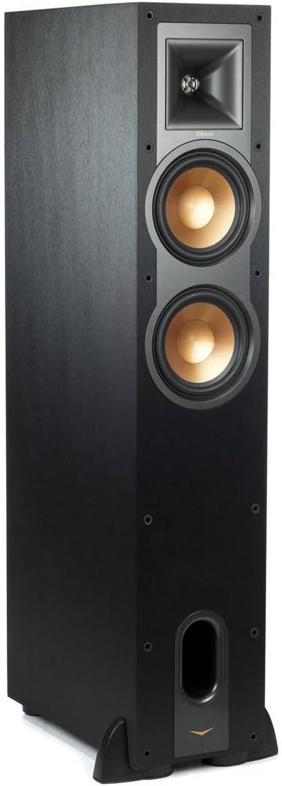 Klipsch Reference R-26FA Floorstanding Speaker, Black, Pair
