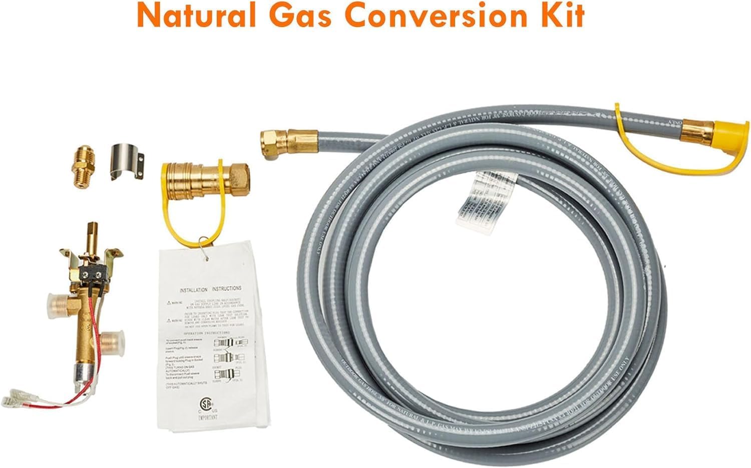 32'' Outdoor Low Profile Fire Table with Natural Gas Conversion Kit, 50,000 BTU Fire Table with Brown Wicker, Painted Steel Tabletop, Mix Color Glass Rocks, Including Lid and Cover, Square