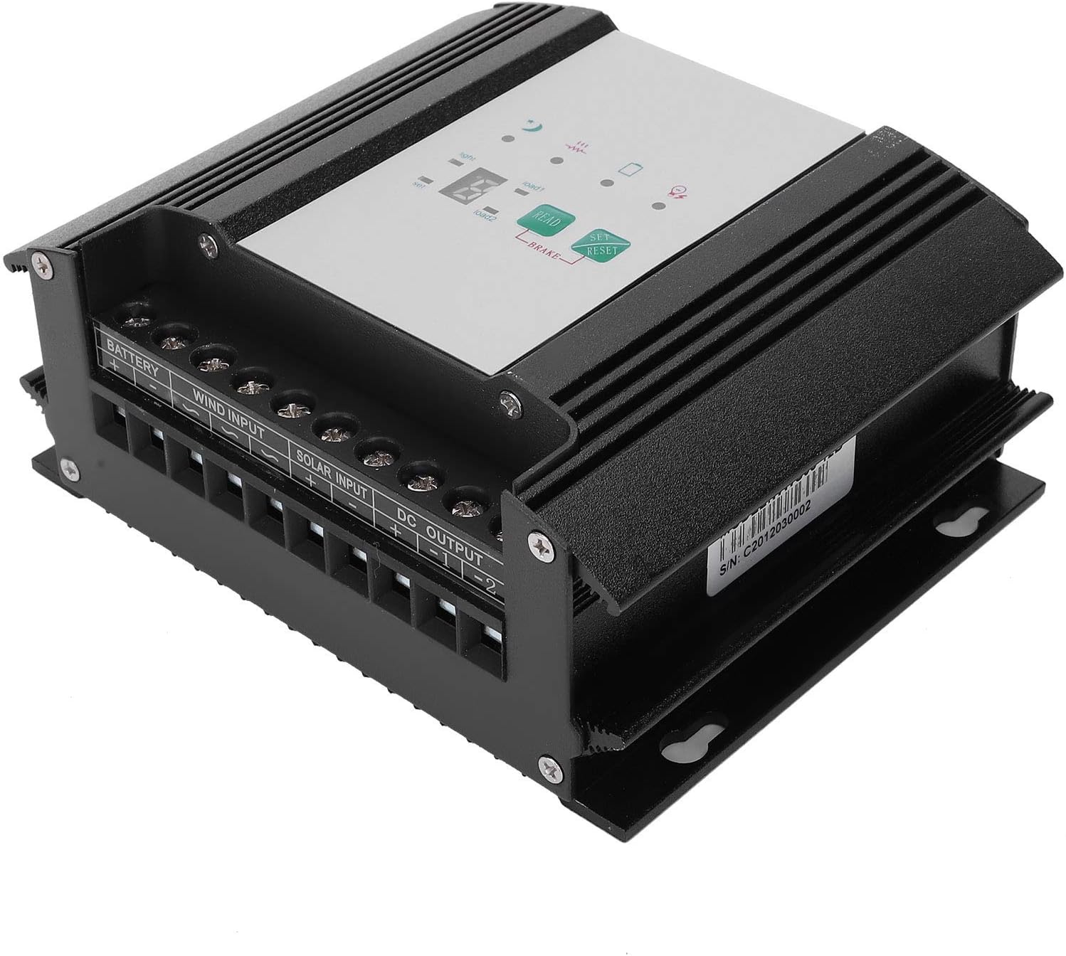 12V Wind Solar Controller Hybrid Street Light Regulator Industrial Equipment with High Charging Efficiency Low No Load Loss Safe Stable