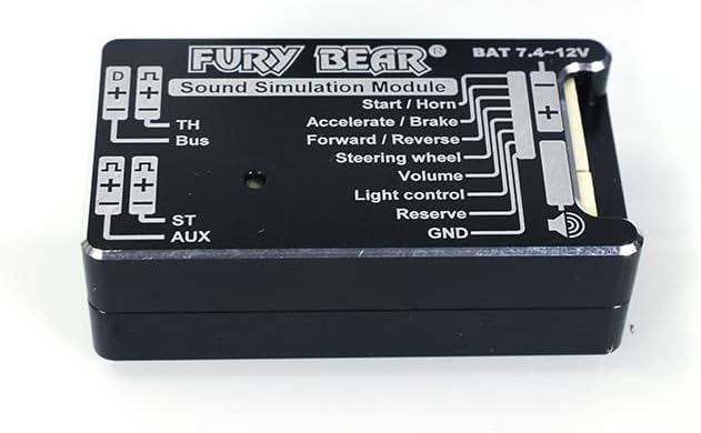 Fury Bear Sound System for 1/14 Lesu Rc Tractor Trailer Truck Car