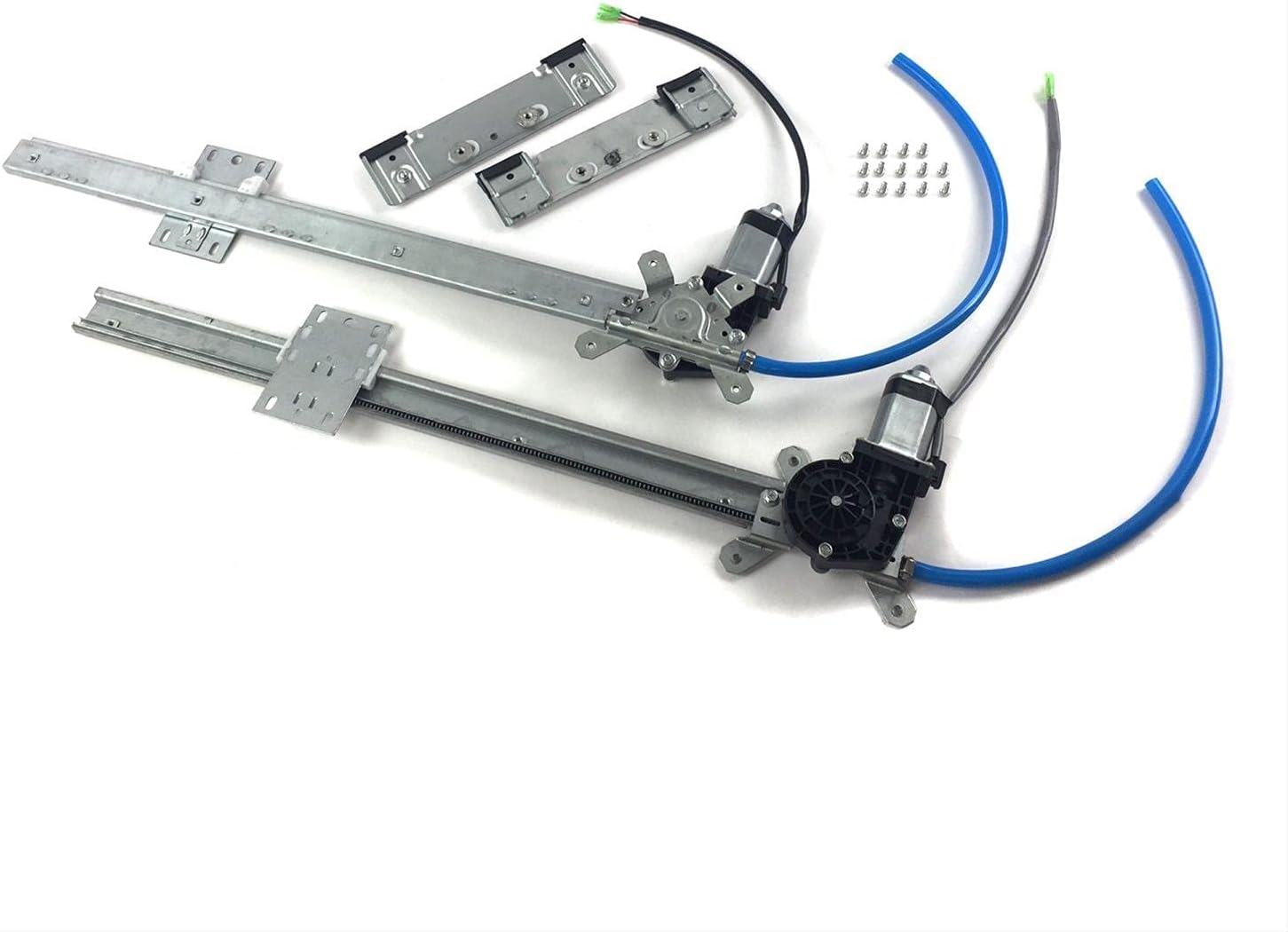 AutoLoc Power Accessories 9848 2 Door Flat Power Window Kit U-Wire Driver or Passenger