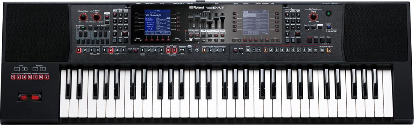 Roland E-A7 Expandable Arranger Keyboard with Dedicated Vocal Effects (E-A7)
