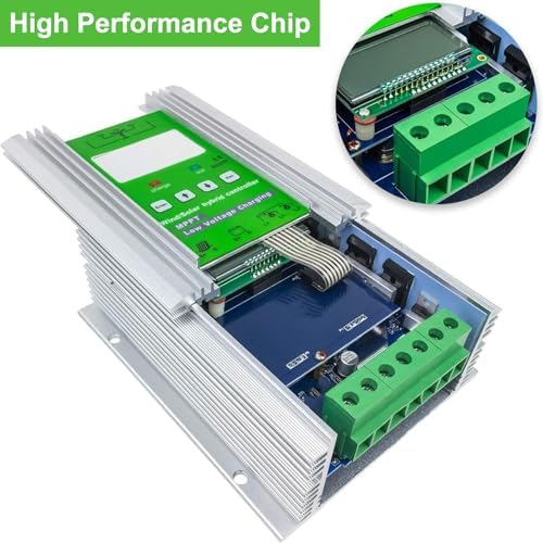 12000W Wind Solar Hybrid Charge Controller - MPPT 12V/24V/48V for Wind Turbines & Solar Panels, Efficient Off-Grid Power Solution with Dump Load Function