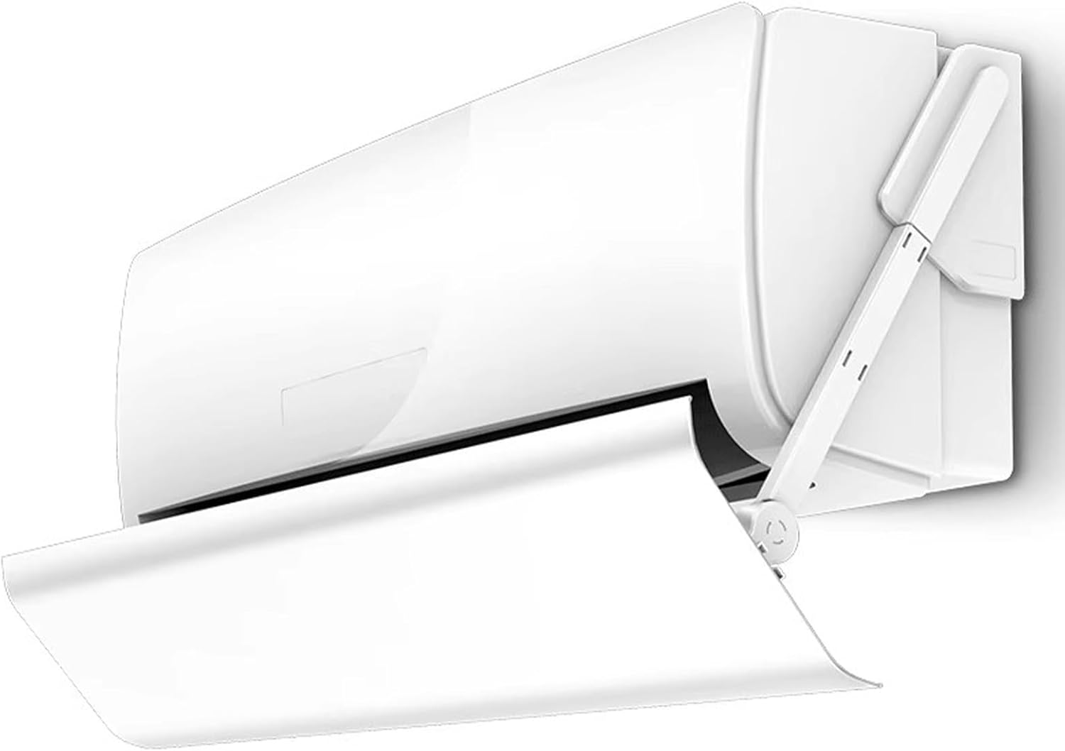 Air Conditioner Wind Deflector, Universal Cool Air Baffle for Wall-Mounted Vents, Air Deflector, Rotation Adjustment Direction