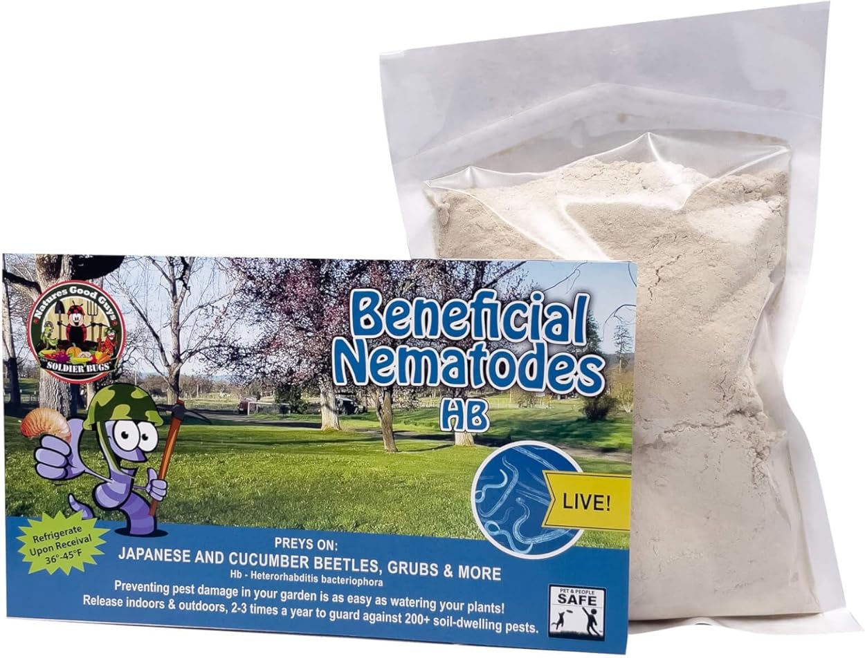 250 Million Live Beneficial Nematodes Hb