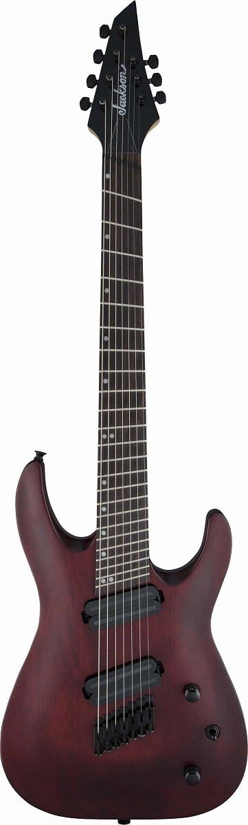 Jackson X Series Dinky Arch Top DKAF7 Multiscale 7-String Electric Guitar (Stained Mahogany/RW) (Demo)