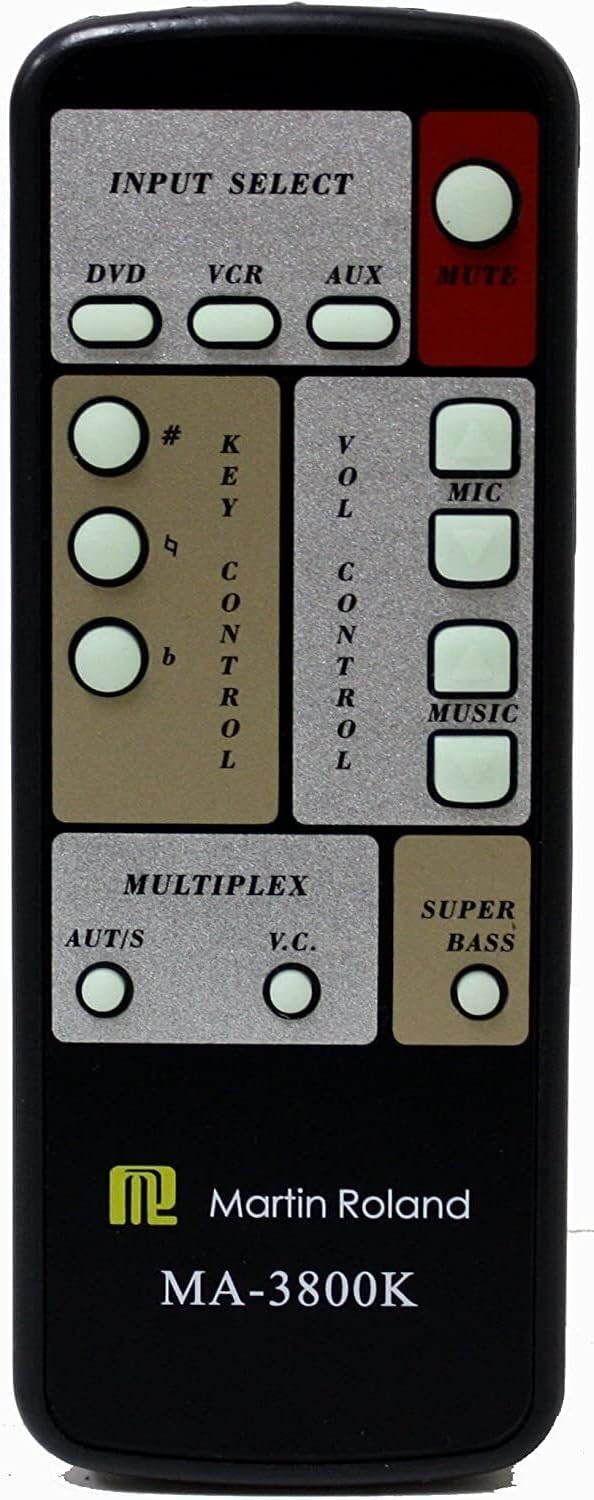 Hisonic Dual Channel MA-3800K Karaoke Mixing Amplifier, 760W