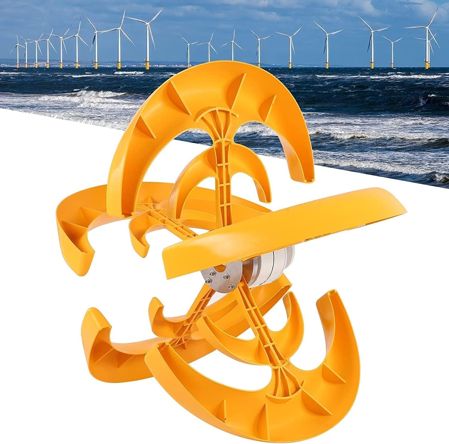 10000W Vertical Axis Wind Generator Kit, Wind Turbine Generator Kit Electricity Maker Equipment for Home, Street Lighting