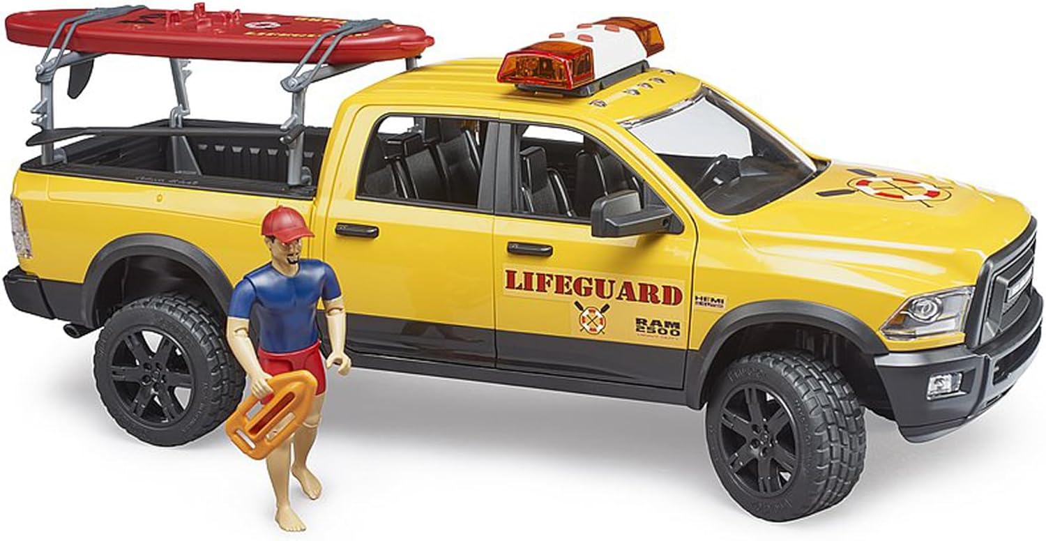 RAM 2500 Power Wagen Life Guard w Figure, Stand up Paddle, L&S Module
