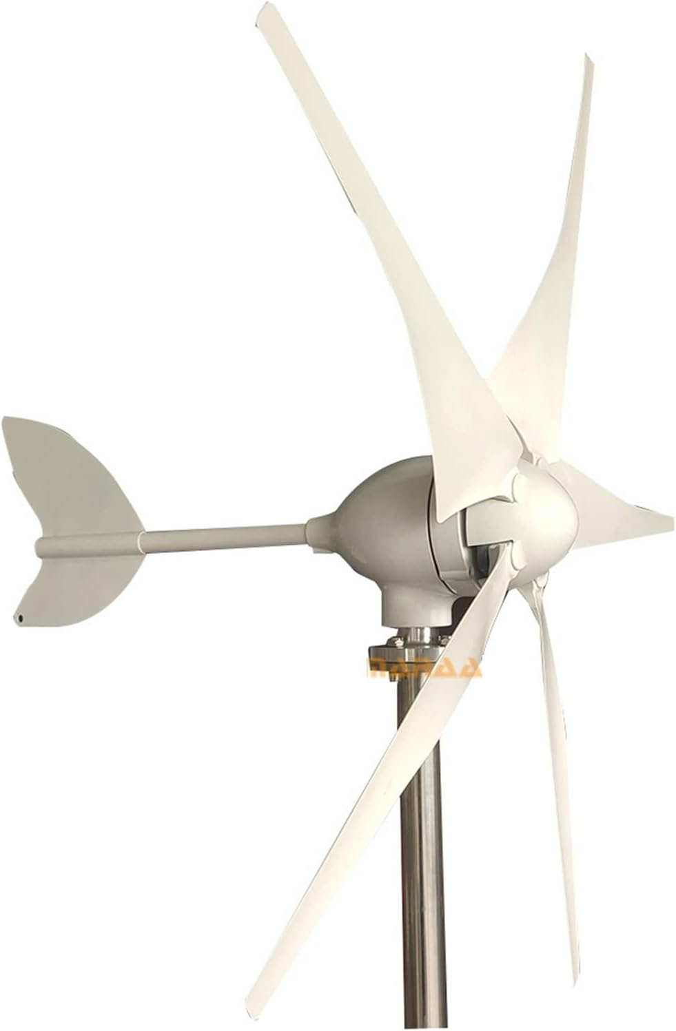 Industrial Wind Turbine Generator Wind Turbine Generator 600w 800w 1000w Horizonta Wind Turbine Generator 12v 24v 48v Windmill Low Noise Small WindMill MPPT Controller Solar And Wind Power Parts(5,1_4