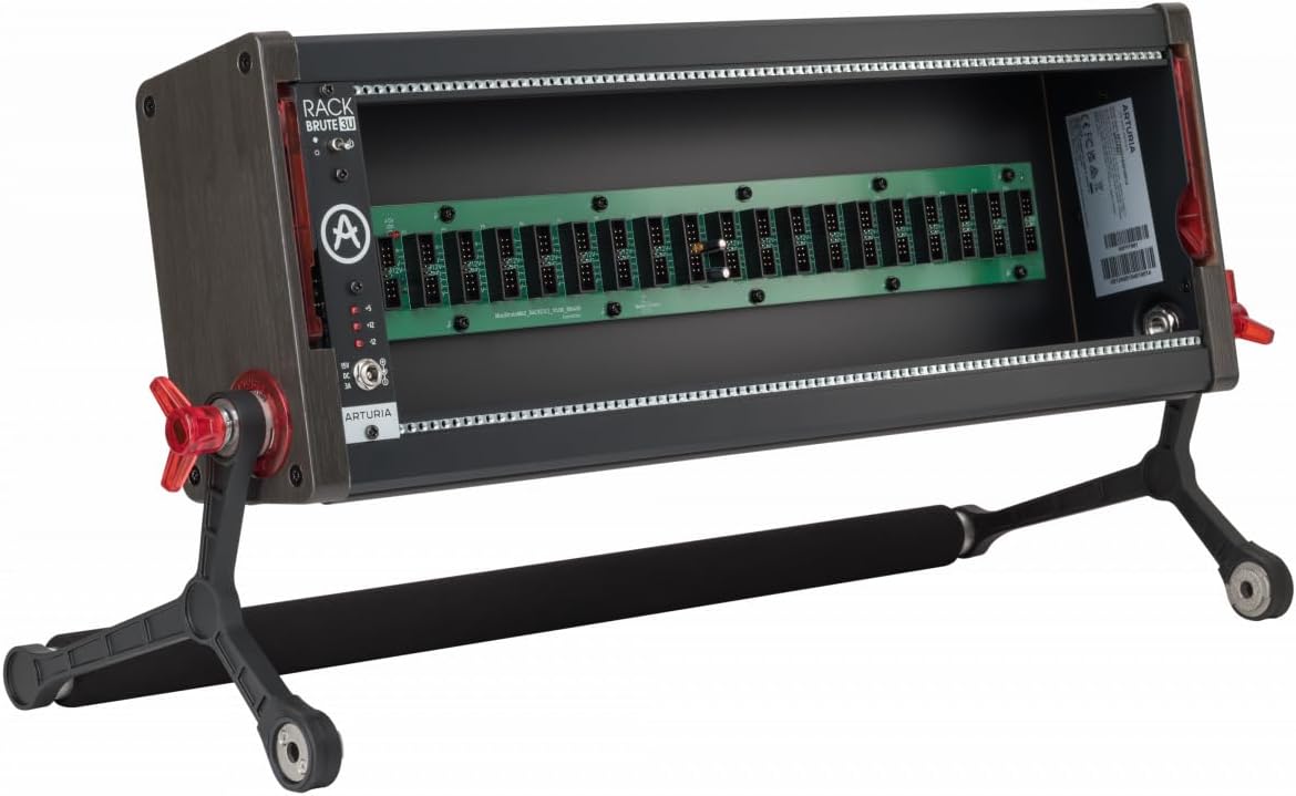 Arturia RackBrute 3U Eurorack Case with Power Supply - Noir