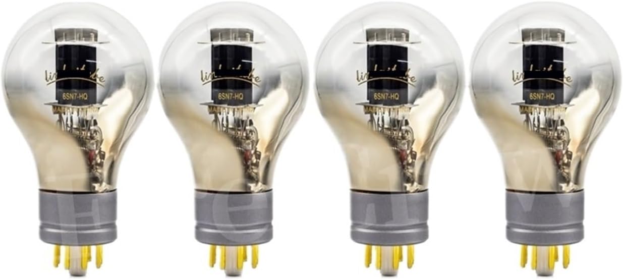 6SN7-HQ Tube Upgrade 6SN7 6SN7GT CV181 6N8P 6H8C Amplifier DIY Matching(4pcs Matched Quad)