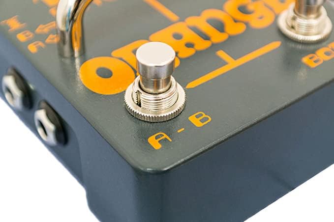 Orange Amp-Detonator Boost EQ Guitar Effects Pedal - Bundle with Instrument Cable, Patch Cable, and Austin Bazaar Polishing Cloth