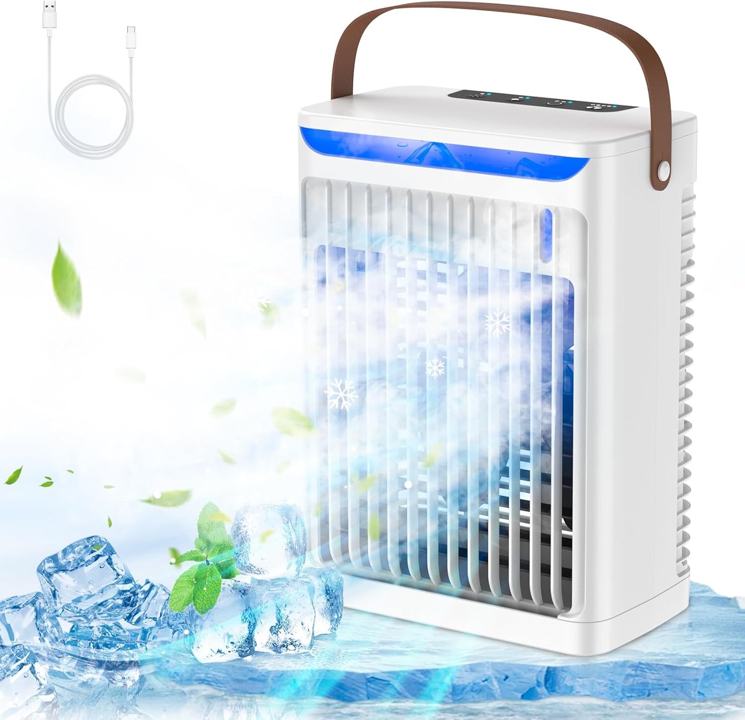 Portable Air Conditioners，blue