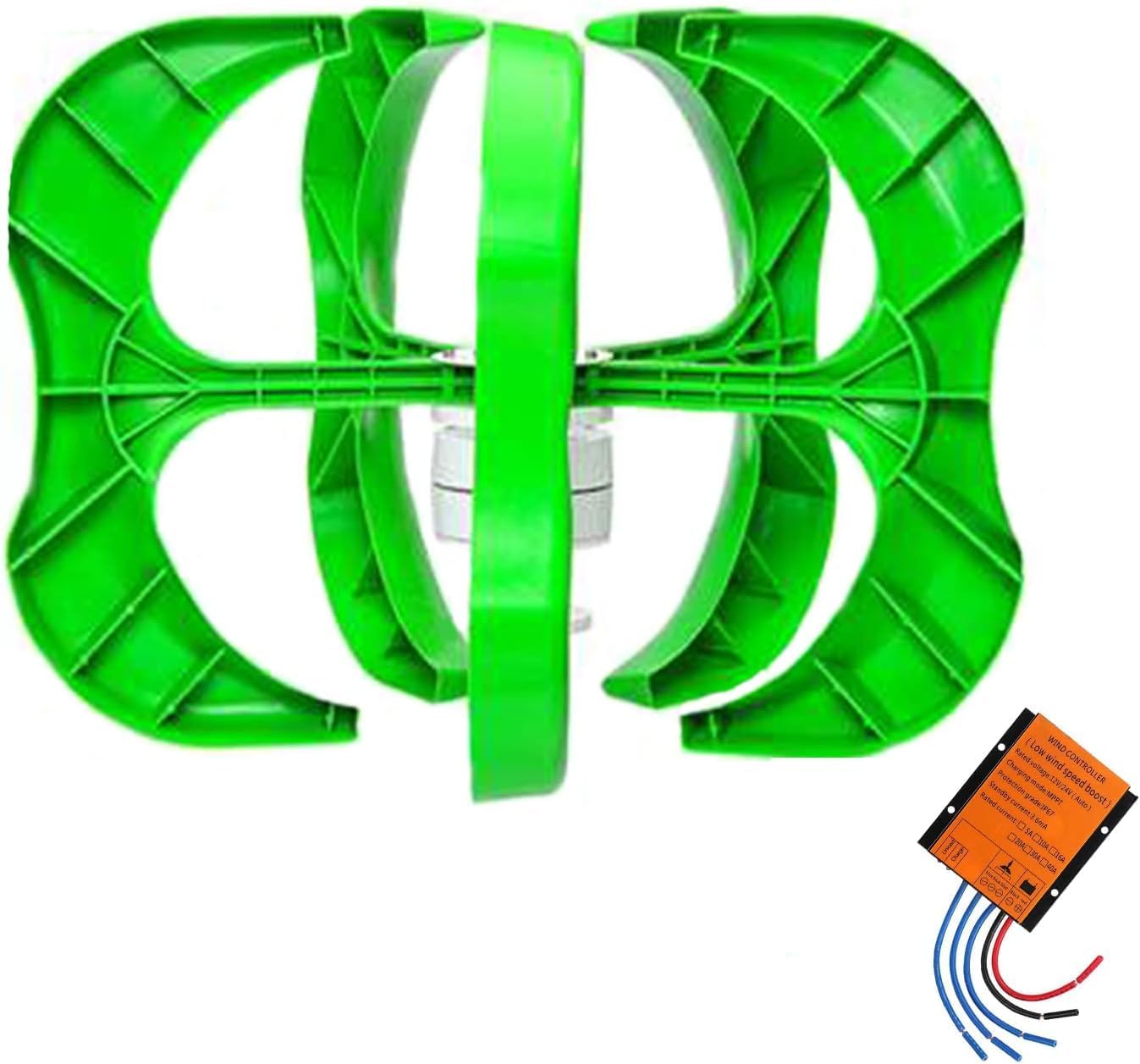 CHRISK 10000W No Noise Magnetic Levitation Wind Turbines Generator,12V 24V 48V Family Farm Wind Turbine with Controller