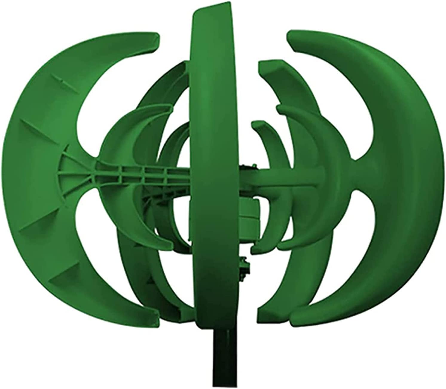 Lantern Vertical Axis Wind Turbine Generator Kit 10000W 5 Blade Wind Turbine Kit with Controller for Hybrid Wind Solar System