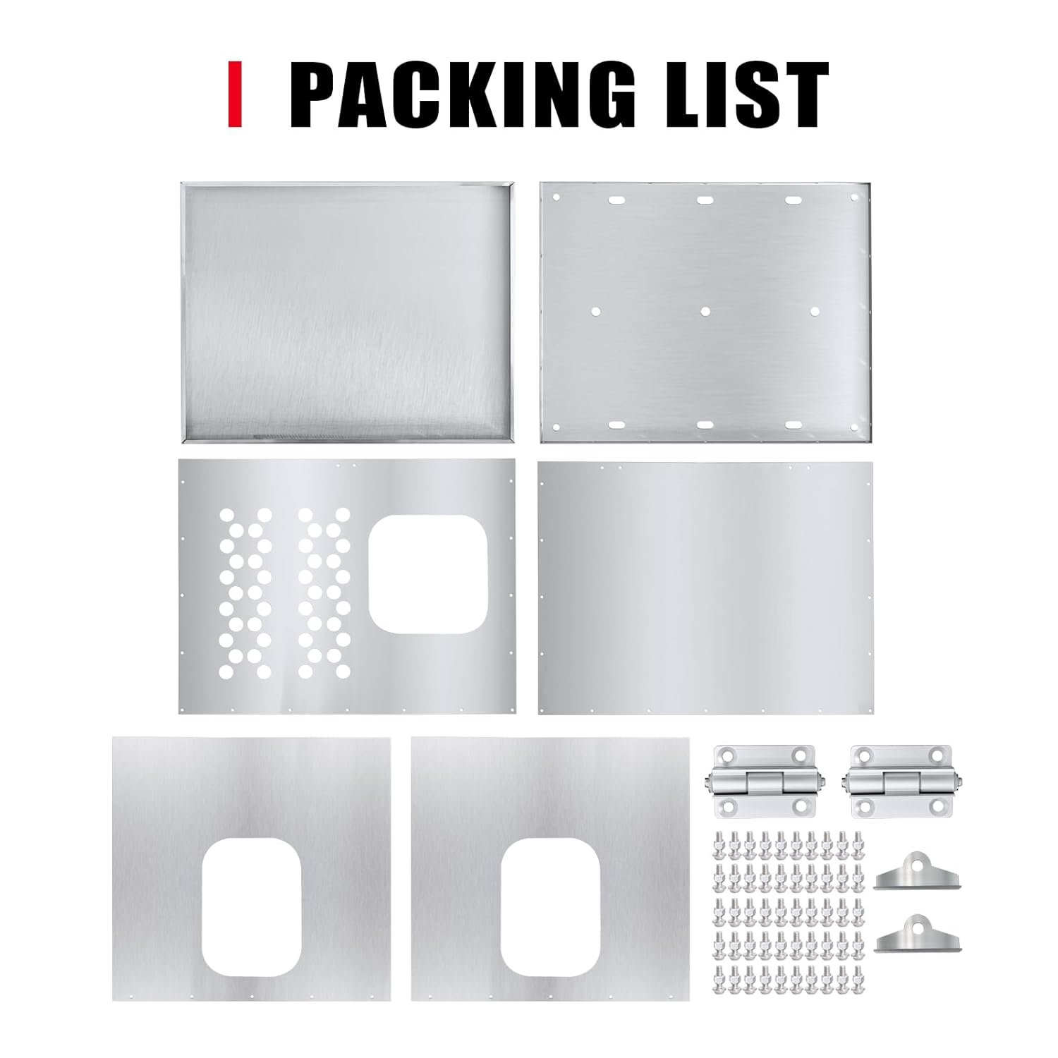 Stainless Steel Generator Box for Outside/RV/Truck/Trailer, Outdoor Generator Storage Box Enclosure (28