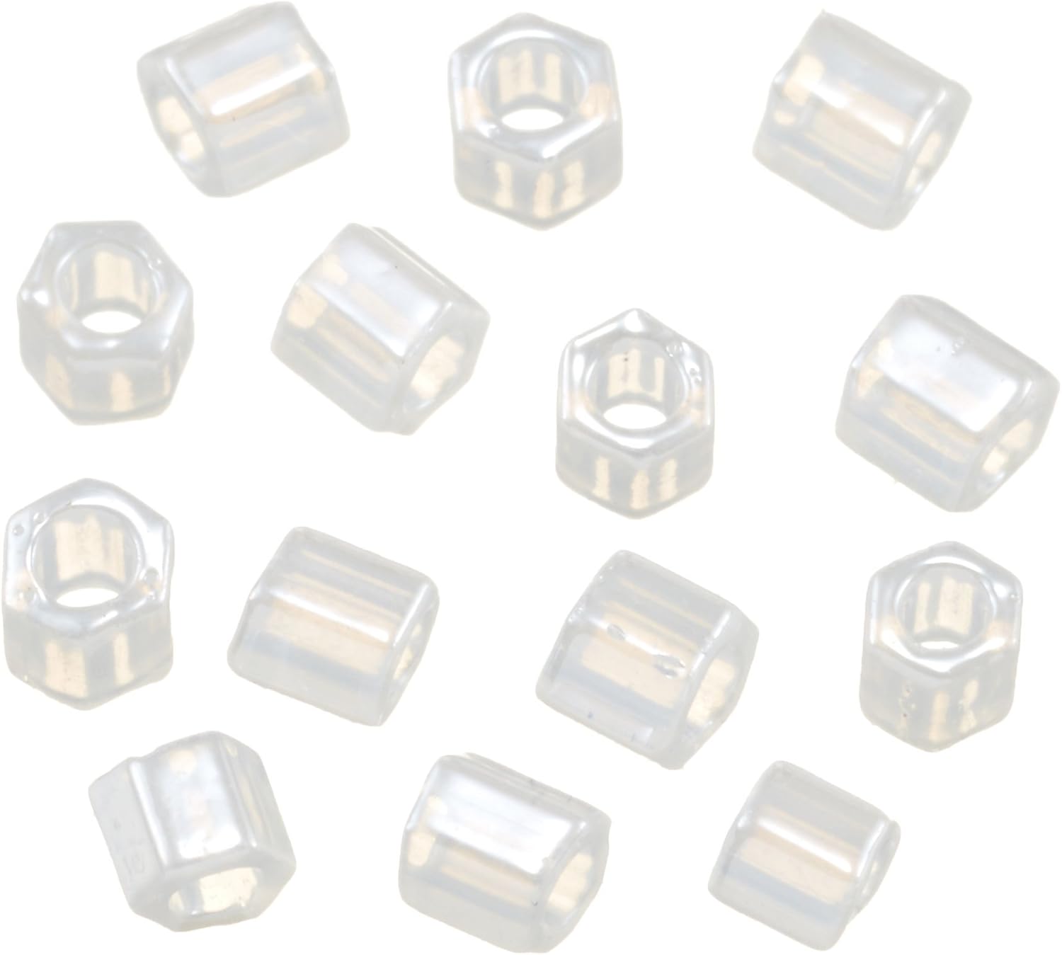 TOHO No.141 Hex Beads, Large, 6 Bundles, Thread Threading Beads, Outer Diameter Approx. 0.1 inches (3 mm), 98.4 ft (30 m)