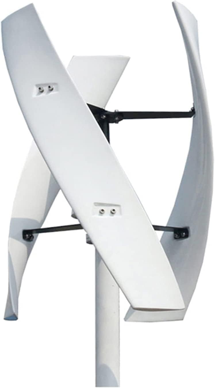 LiuSj JUnSt 3000W No Noise Vertical Magnetic Levitation Upright Wind Turbine, Waterproof Charge Controller 3 Blades for Home Use Vertical Axis Wind Turbine