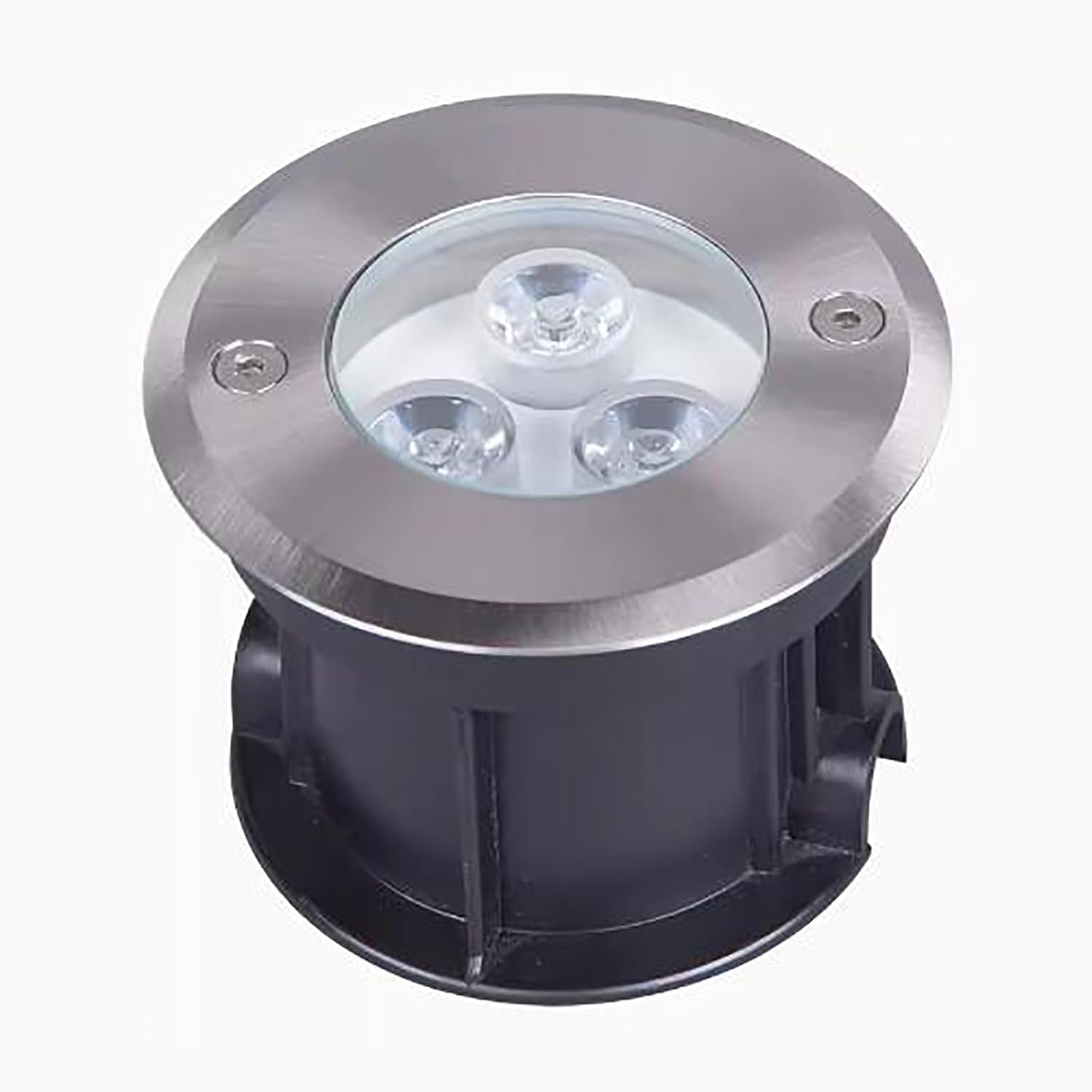 Outdoor Buried Lights - Underwater Led Spotlight, AC 12V/24V Low Voltage High Brightness LED Fountain Light, IP68 Waterproof Round Embedded Spotlight Led Beam Light, For Landscape Decorate(Warm White,