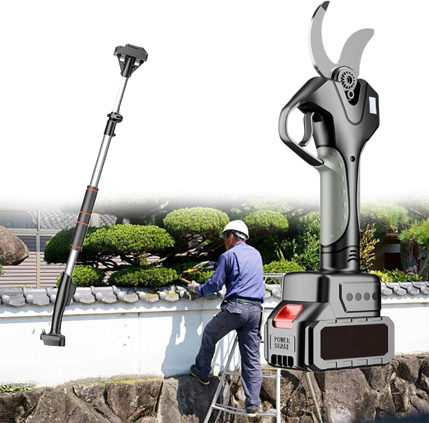Electric Pruning Shears, Cordless Power Pruner 3